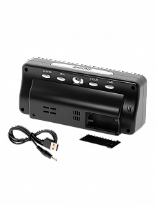 VST 763-1 Красные часы настольные (без блока)